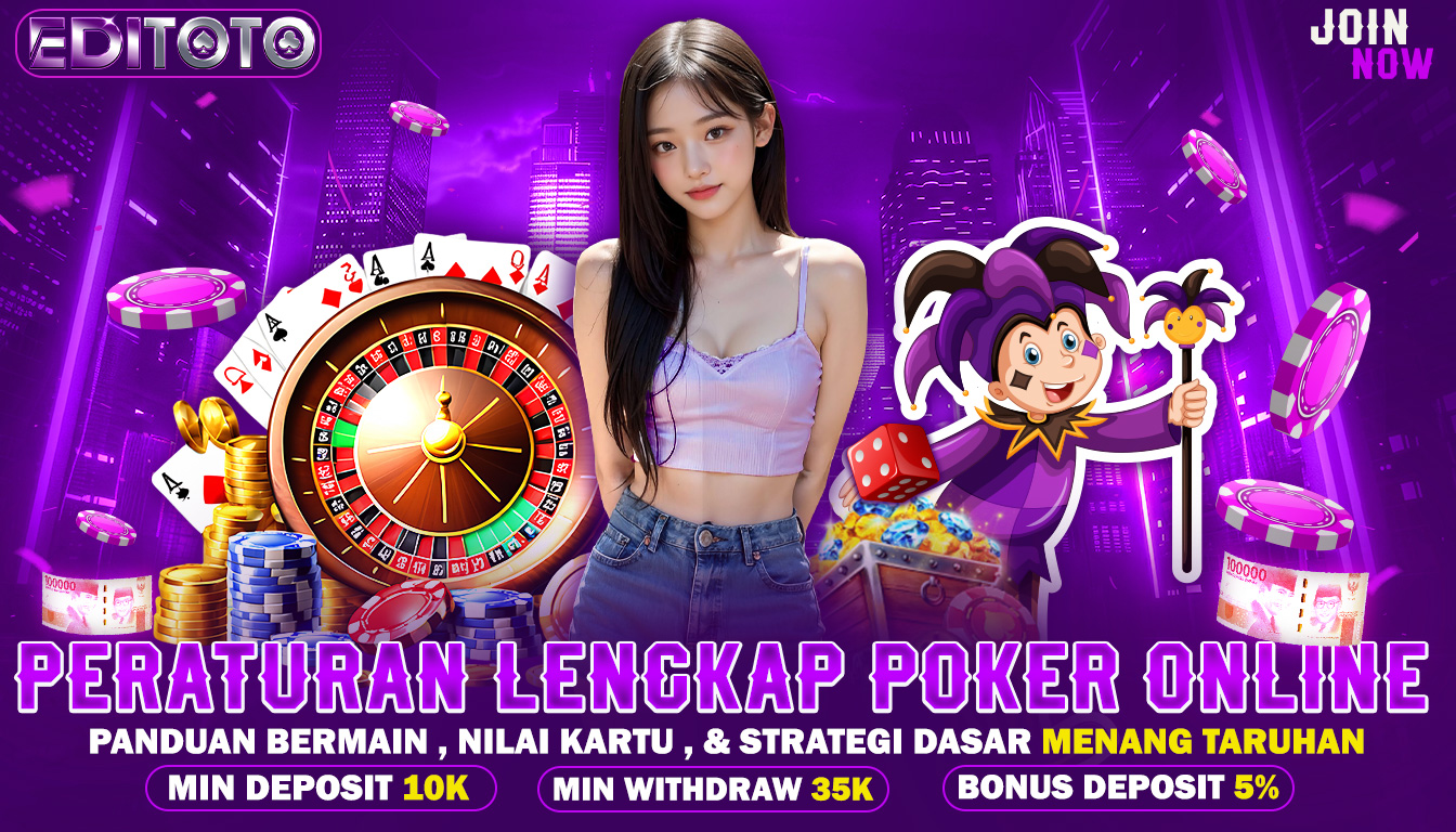 Peraturan Lengkap Poker Online: Panduan Cara Bermain, Nilai Kartu, dan Strategi Dasar Menang Taruhan